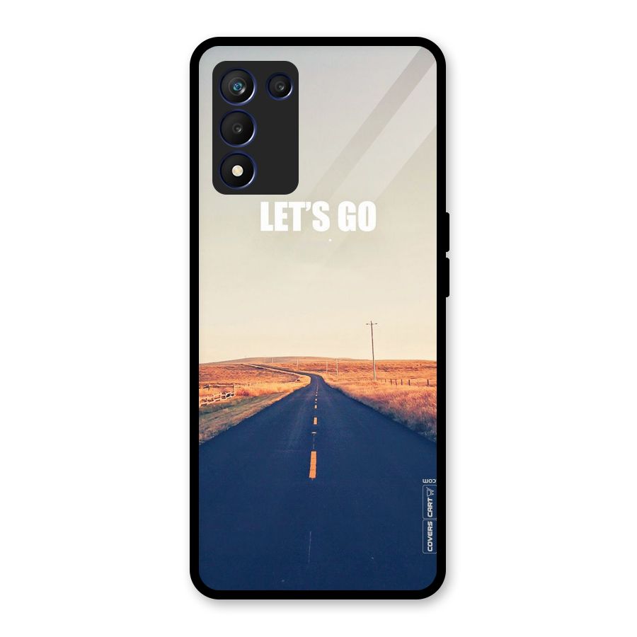 Lets Wander Glass Back Case for Realme 9 5G Speed