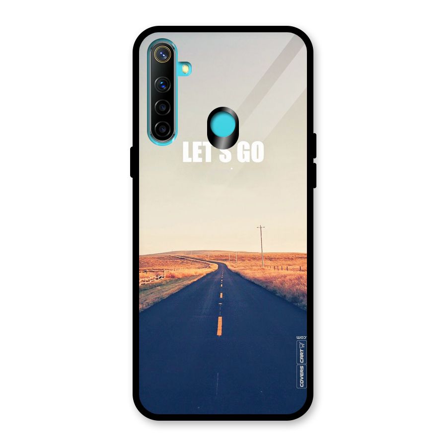 Lets Wander Glass Back Case for Realme Narzo 10