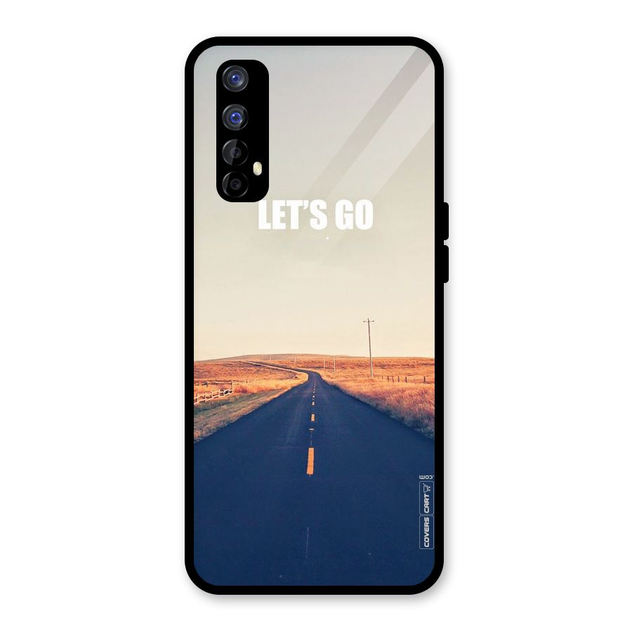 Lets Wander Glass Back Case for Realme Narzo 20 Pro