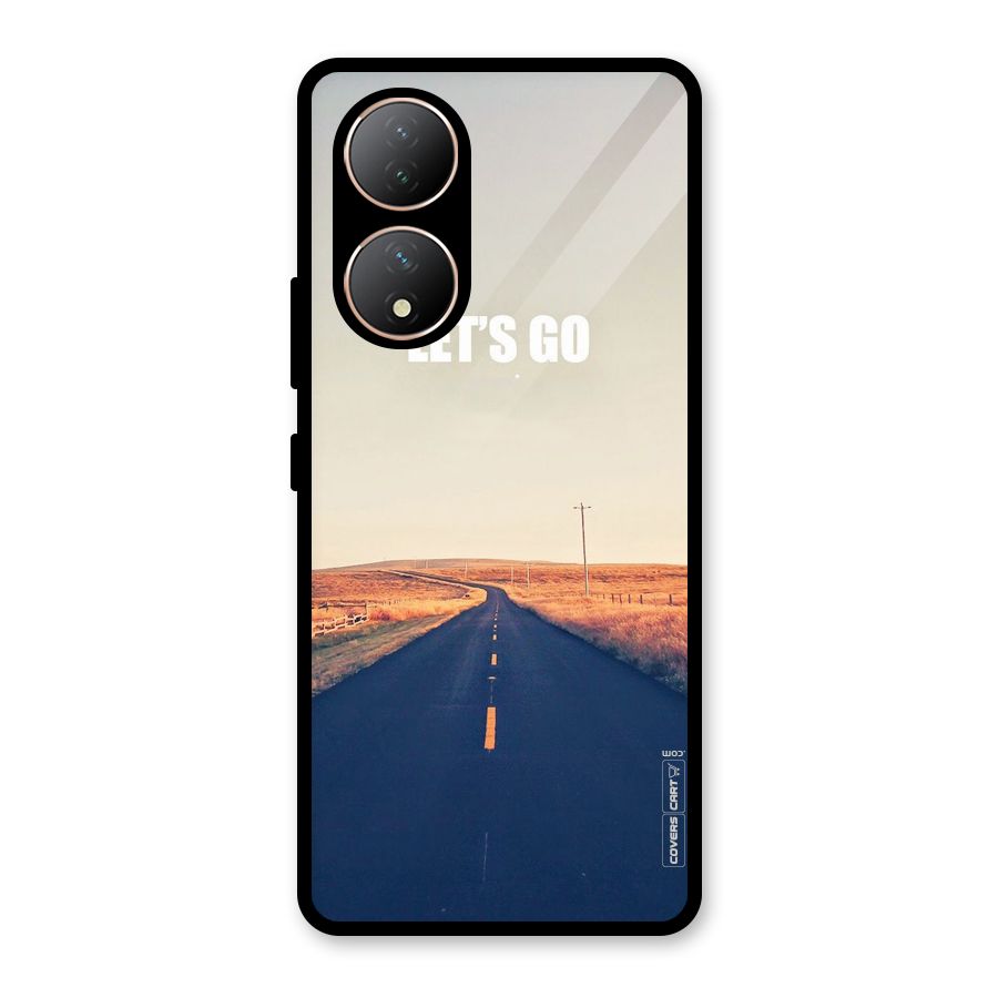 Lets Wander Glass Back Case for Vivo Y100A