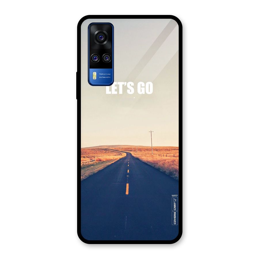 Lets Wander Glass Back Case for Vivo Y31