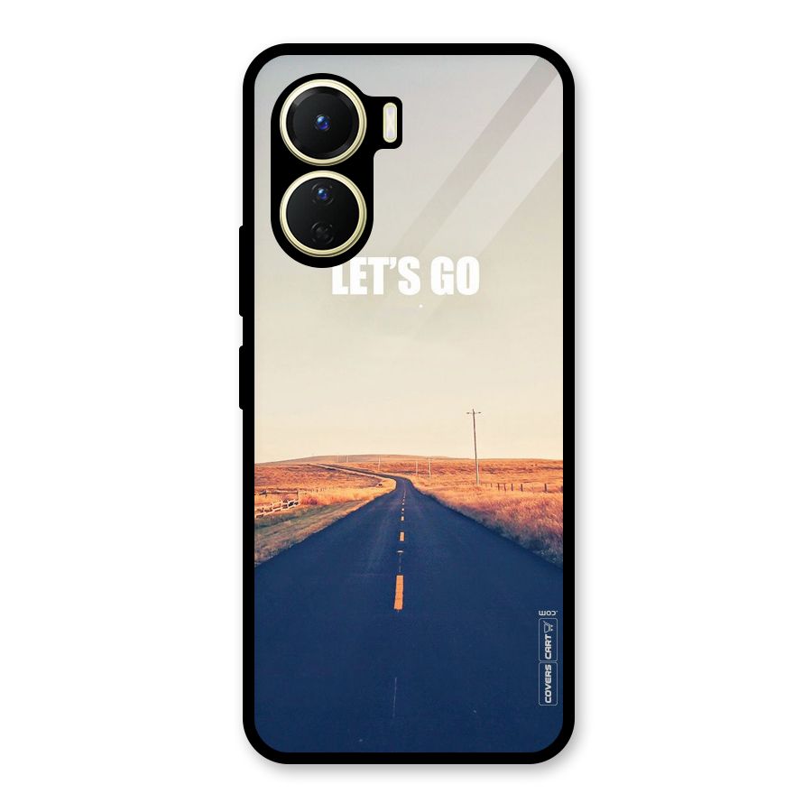 Lets Wander Glass Back Case for Vivo Y56