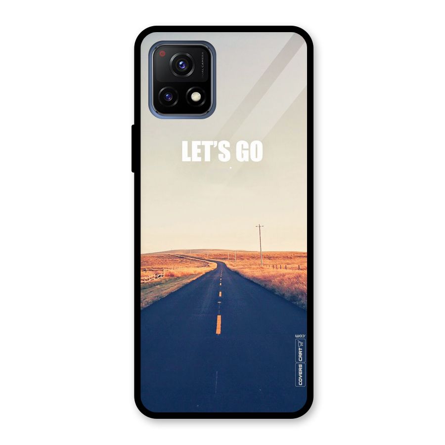 Lets Wander Glass Back Case for Vivo Y72 5G