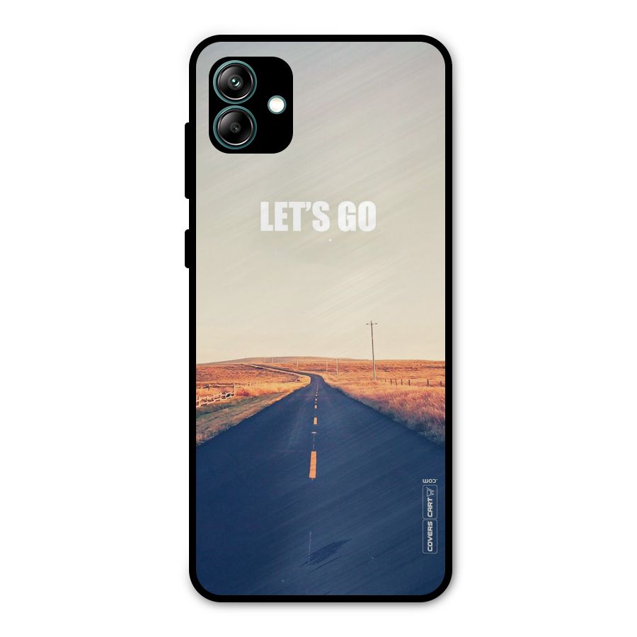 Lets Wander Metal Back Case for Galaxy A04