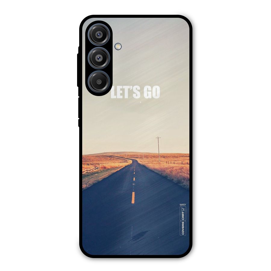 Lets Wander Metal Back Case for Galaxy A16 5G