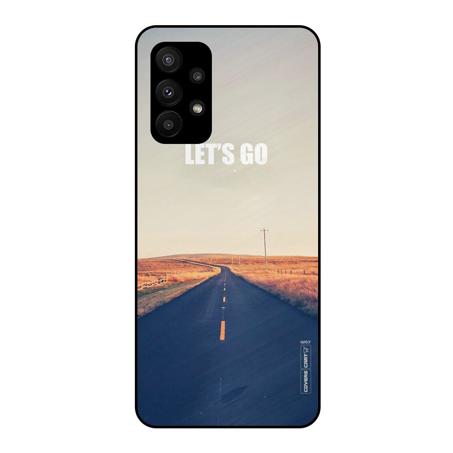 Lets Wander Metal Back Case for Galaxy A23