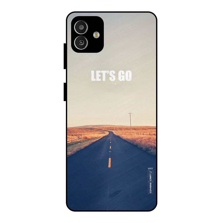 Lets Wander Metal Back Case for Galaxy M13 5G