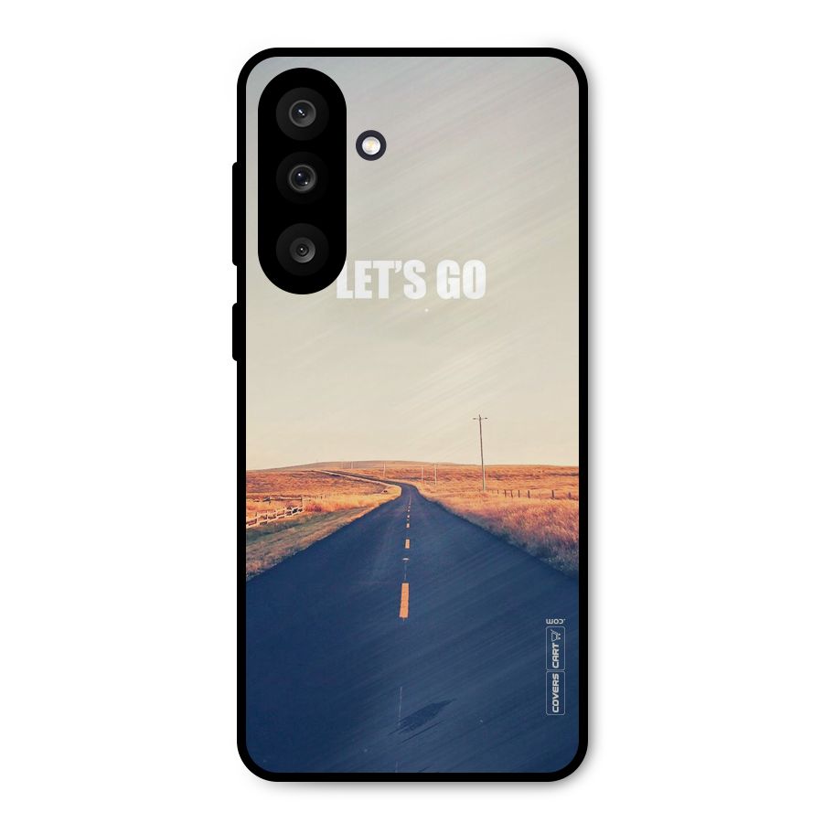 Lets Wander Metal Back Case for Galaxy M56