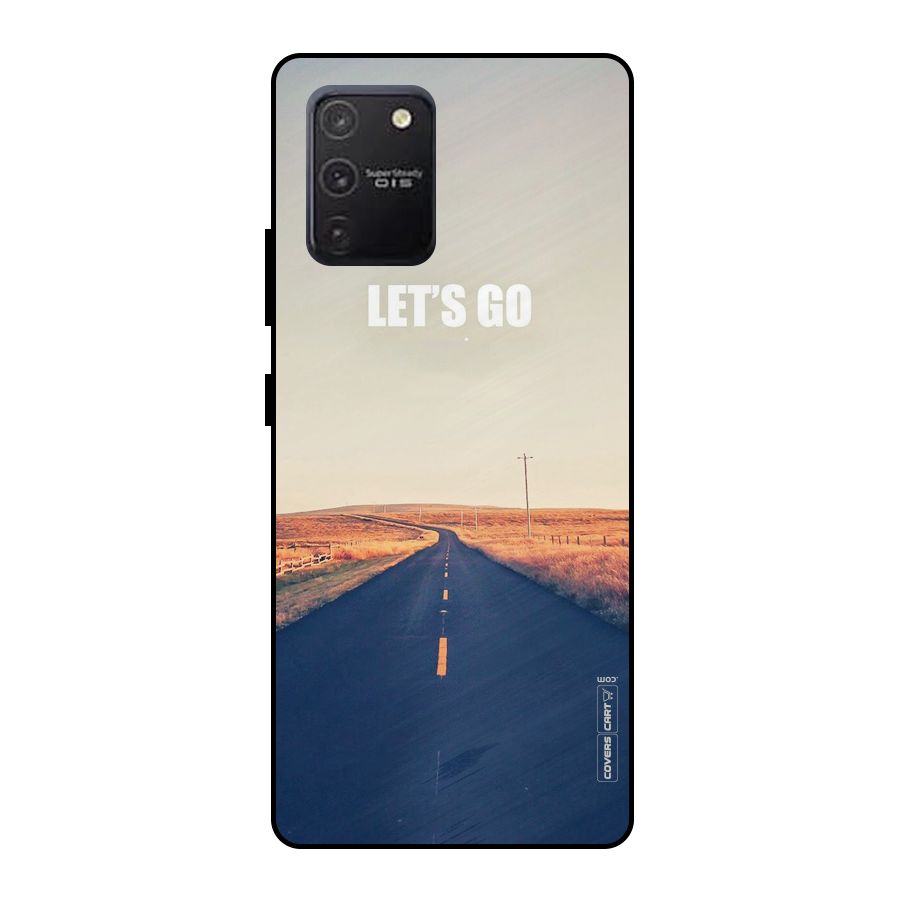 Lets Wander Metal Back Case for Galaxy S10 Lite