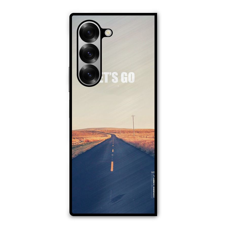 Lets Wander Metal Back Case for Galaxy Z Fold6