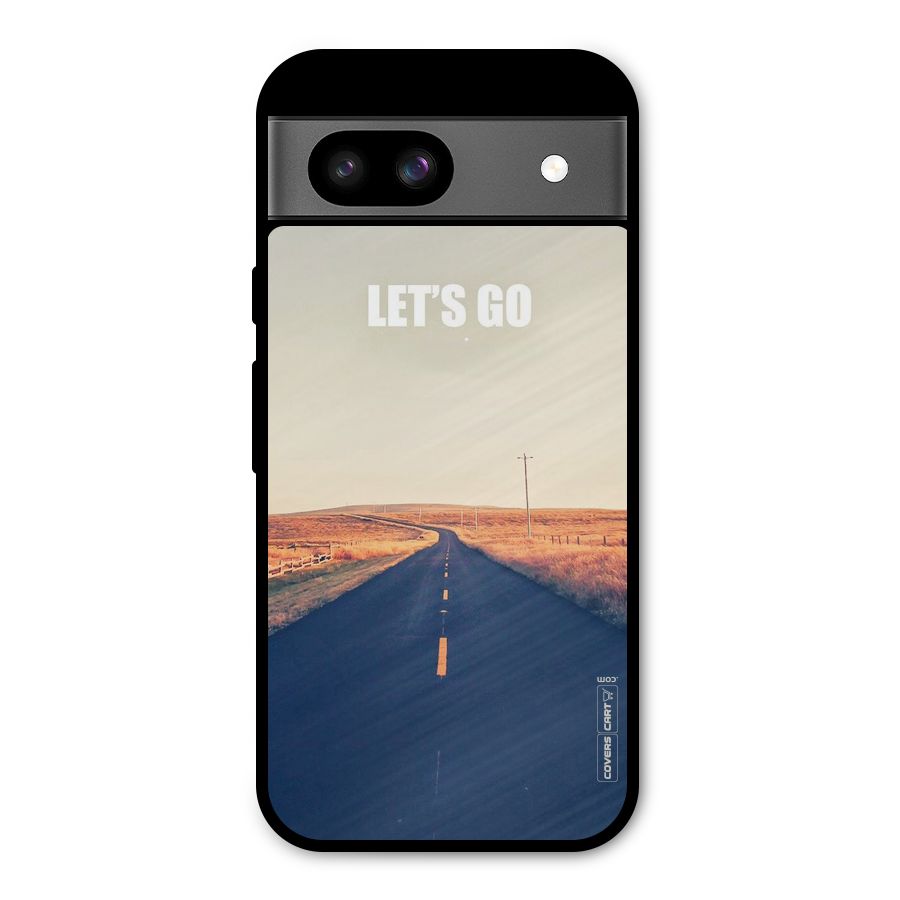 Lets Wander Metal Back Case for Google Pixel 8a