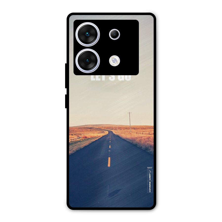 Lets Wander Metal Back Case for Infinix Zero 30 5G