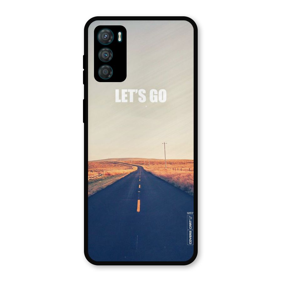 Lets Wander Metal Back Case for Moto G42