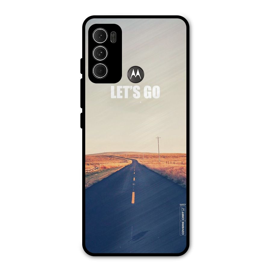 Lets Wander Metal Back Case for Moto G60
