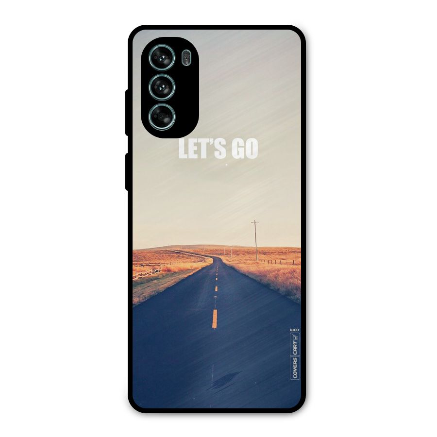 Lets Wander Metal Back Case for Moto G62