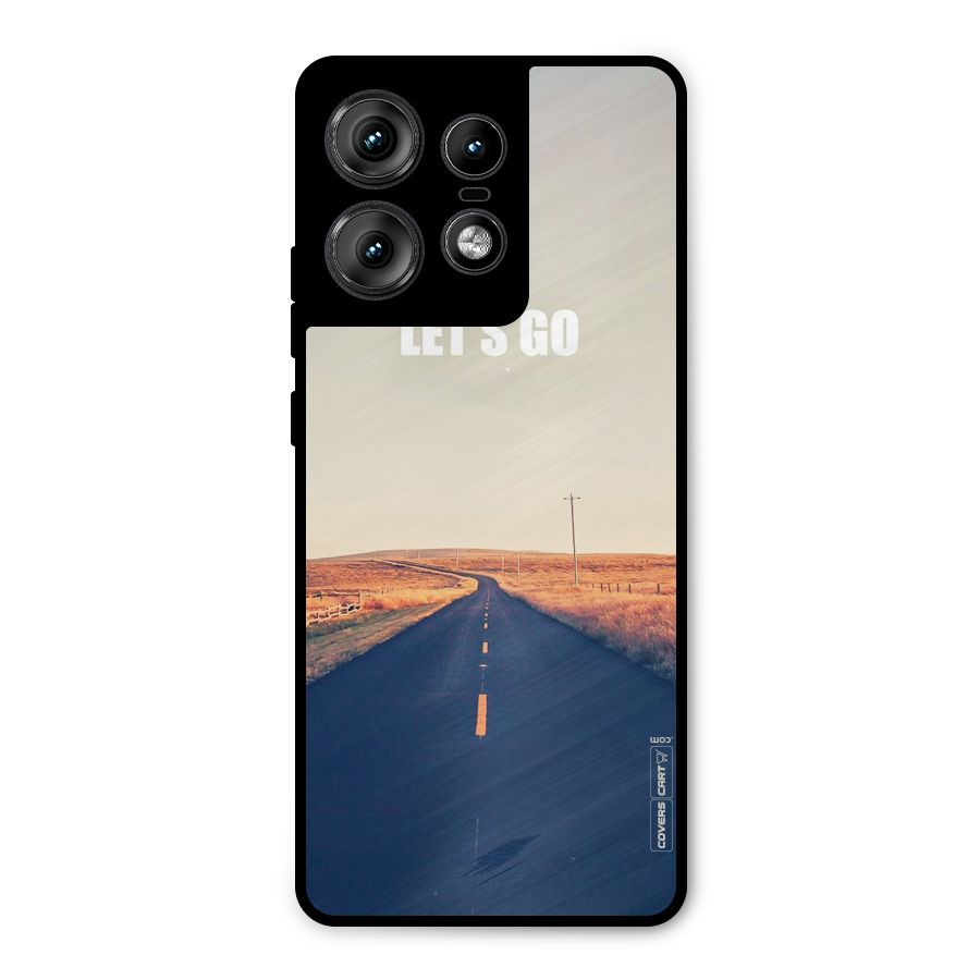 Lets Wander Metal Back Case for Motorola Edge 50 Pro