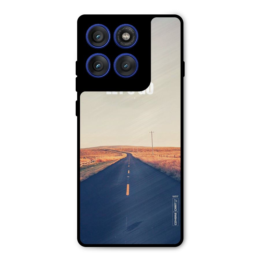 Lets Wander Metal Back Case for Motorola Edge 60 Pro