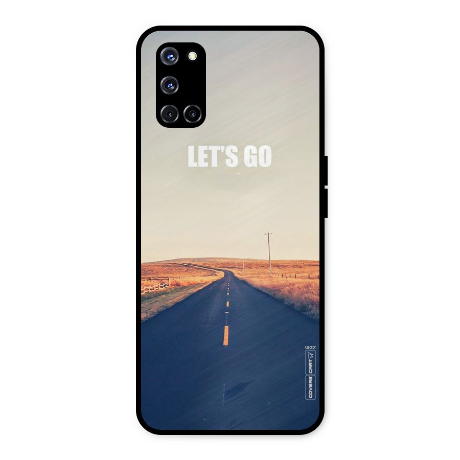 Lets Wander Metal Back Case for Oppo A52