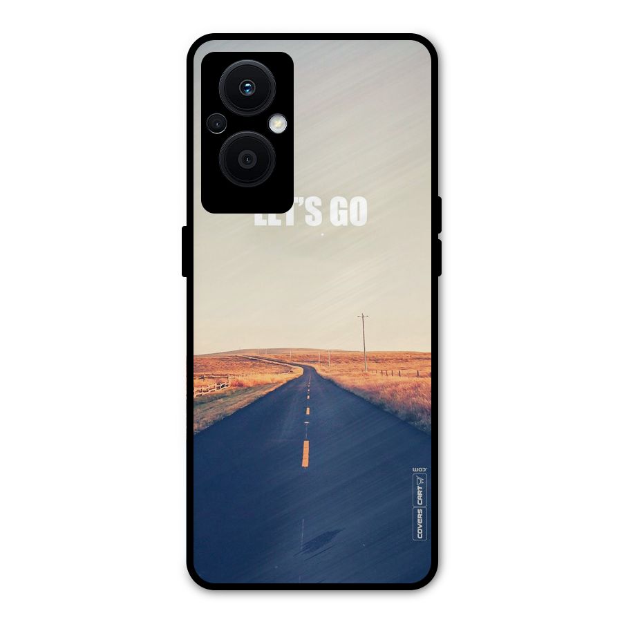 Lets Wander Metal Back Case for Oppo F21s Pro 5G