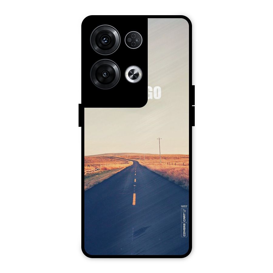 Lets Wander Metal Back Case for Oppo Reno8 Pro 5G