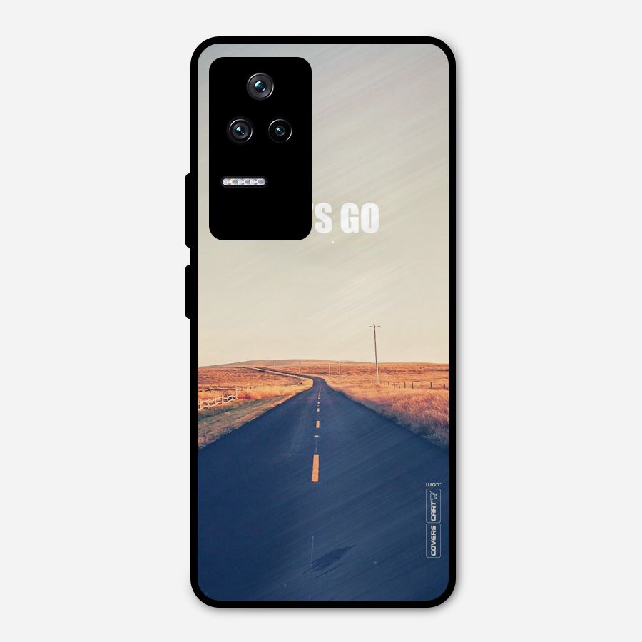 Lets Wander Metal Back Case for Poco F4 5G