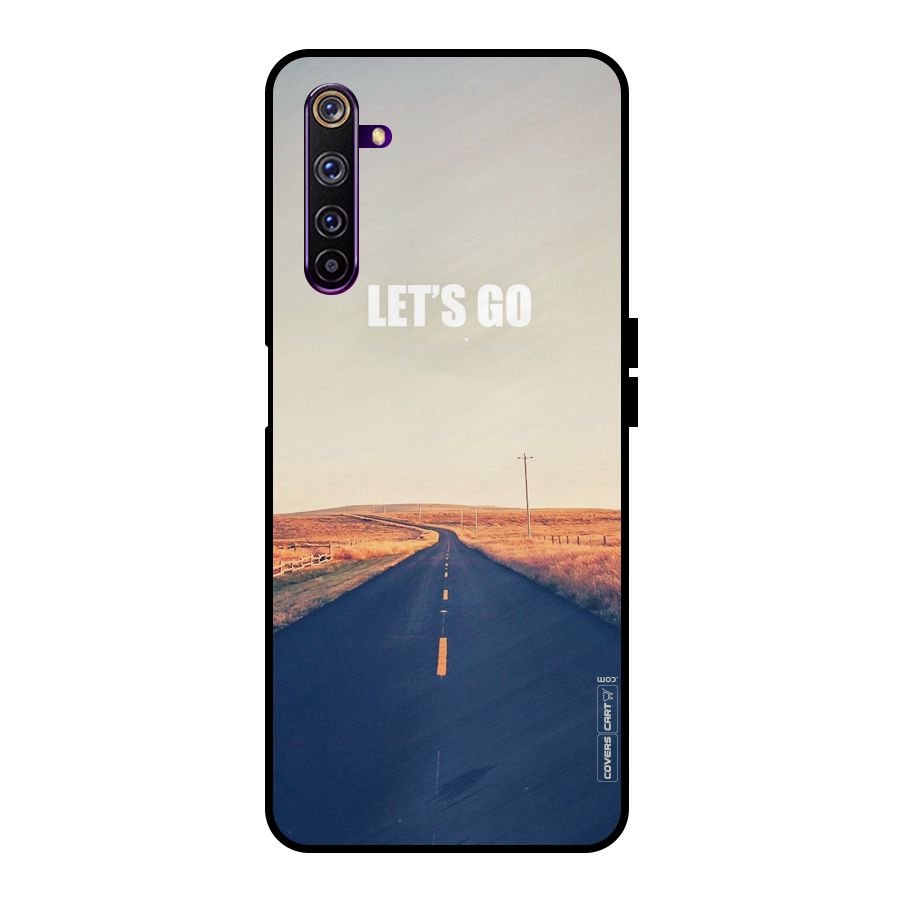Lets Wander Metal Back Case for Realme 6 Pro
