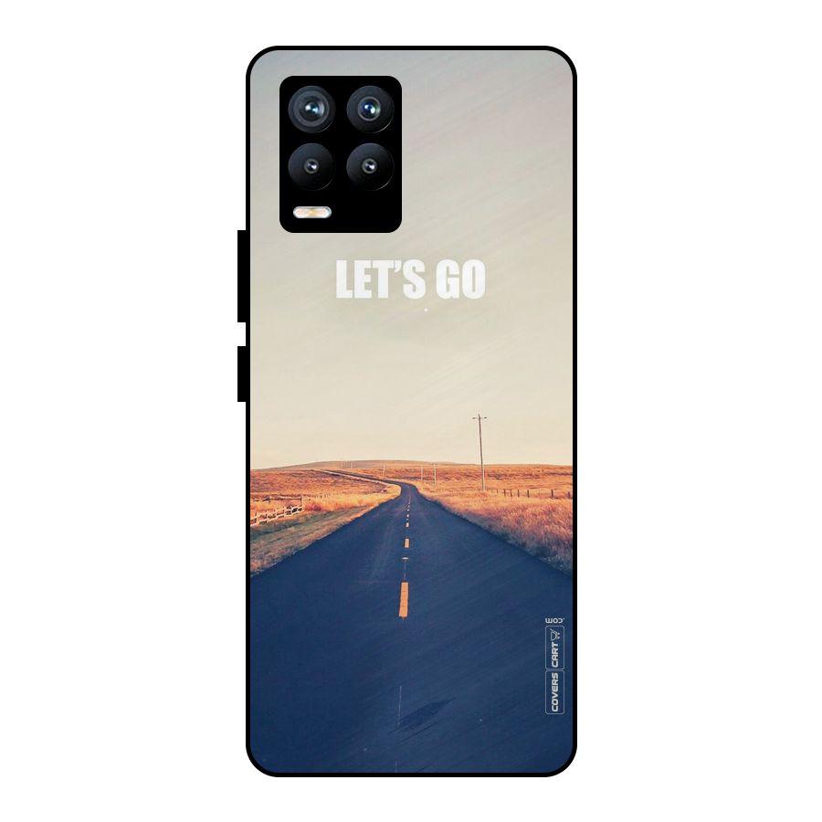 Lets Wander Metal Back Case for Realme 8 Pro