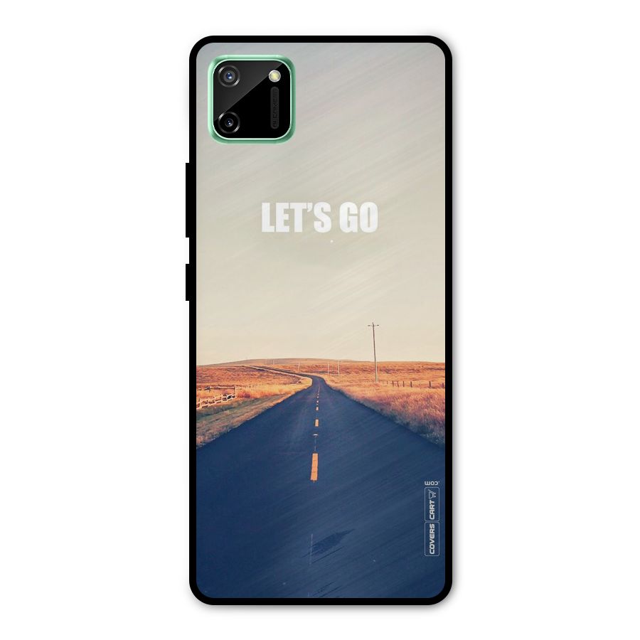 Lets Wander Metal Back Case for Realme C11