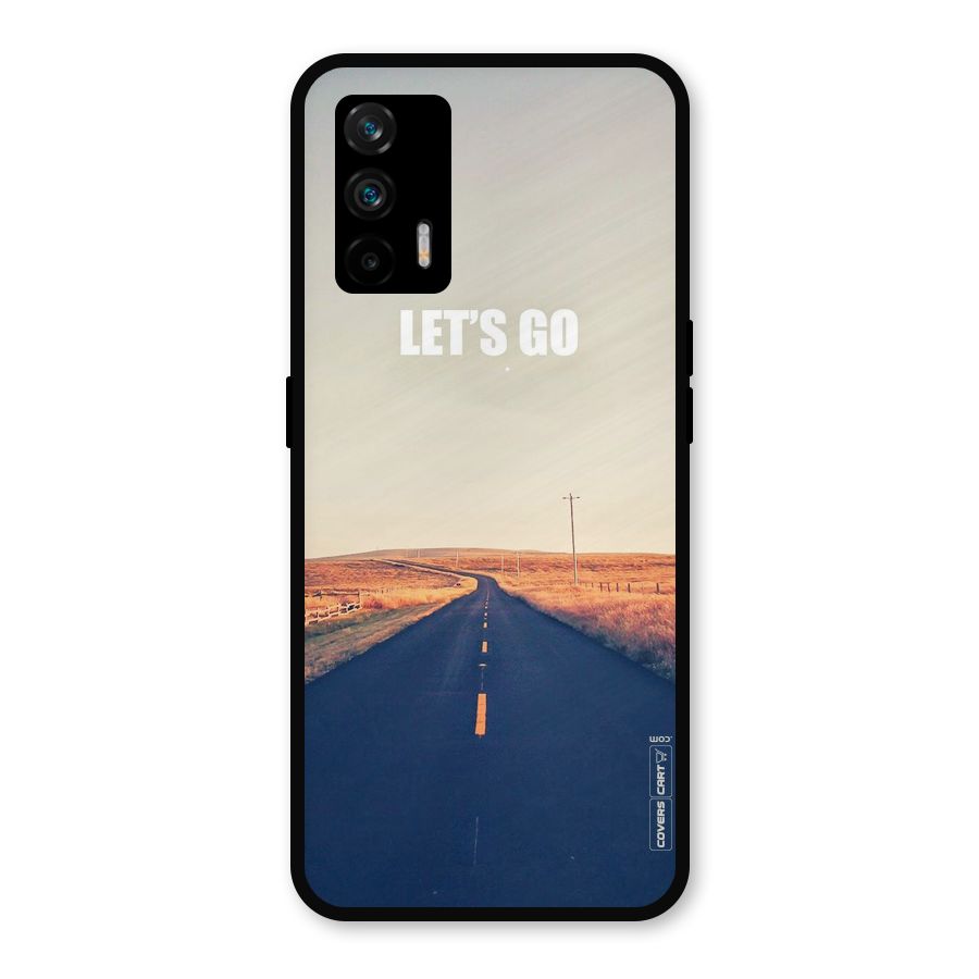 Lets Wander Metal Back Case for Realme GT 5G