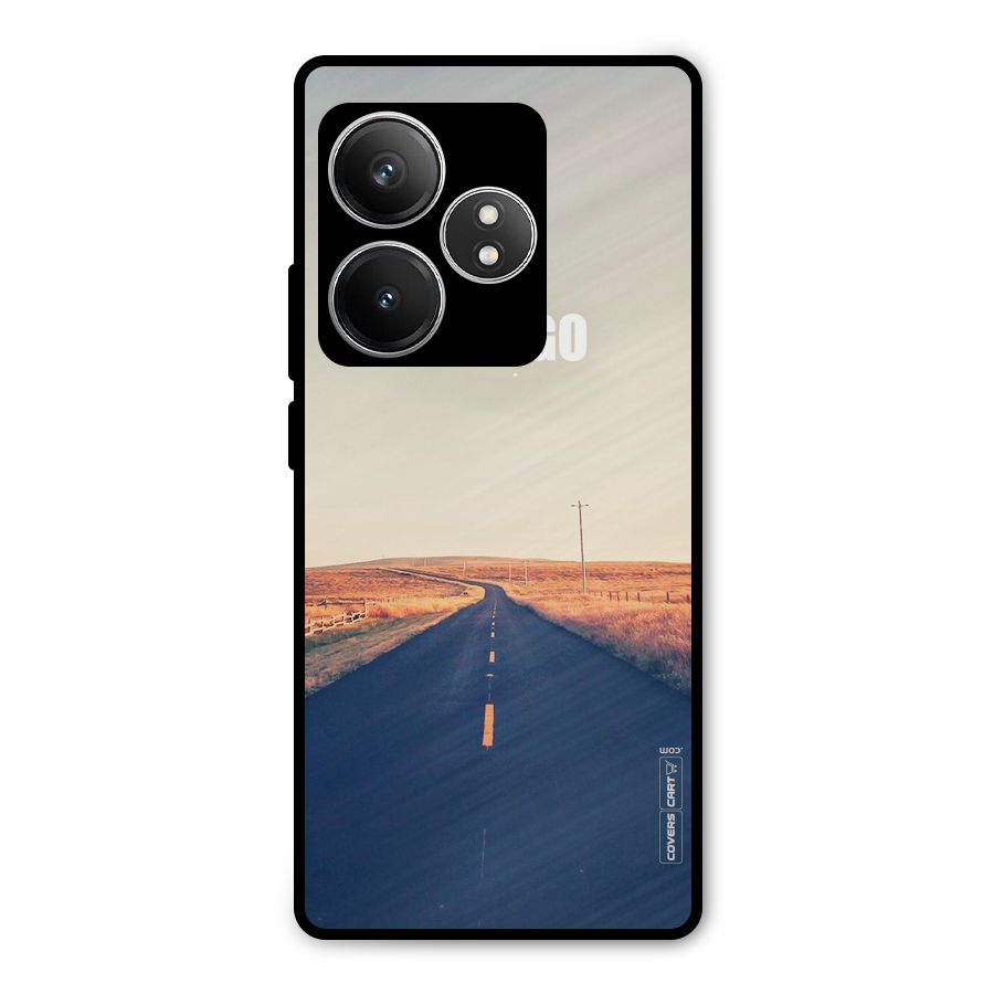 Lets Wander Metal Back Case for Realme GT 6T