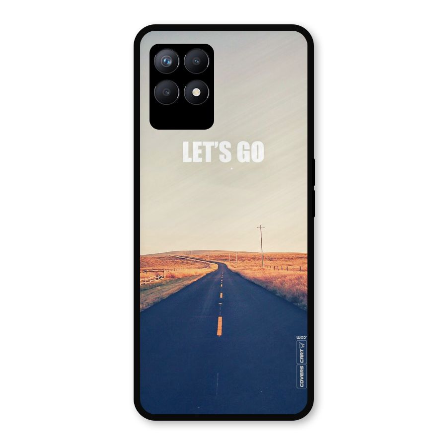 Lets Wander Metal Back Case for Realme Narzo 50