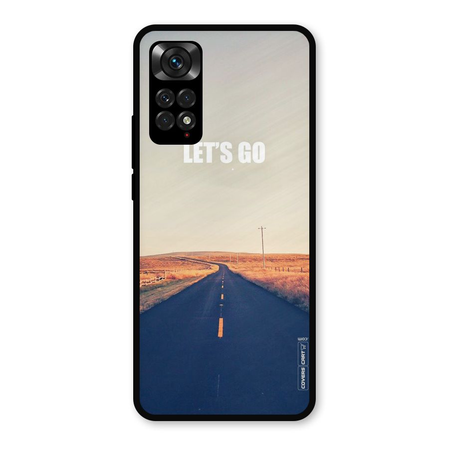 Lets Wander Metal Back Case for Redmi Note 11s