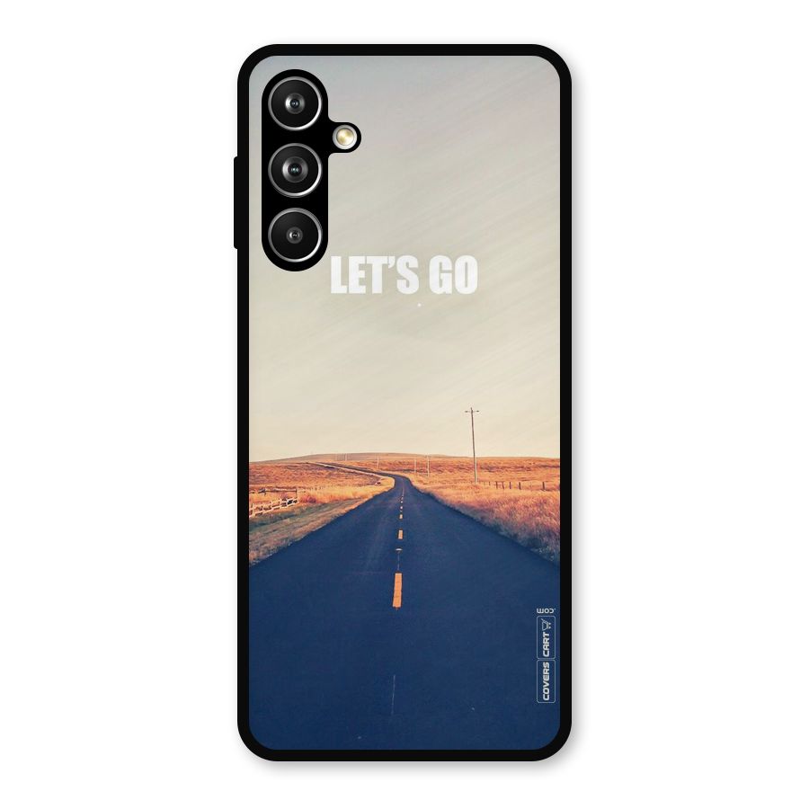 Lets Wander Metal Back Case for Samsung Galaxy M54