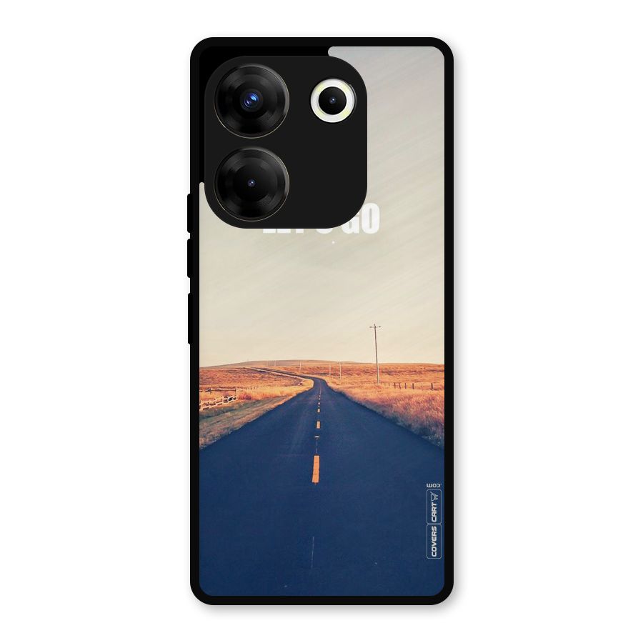 Lets Wander Metal Back Case for Tecno Camon 20 Pro