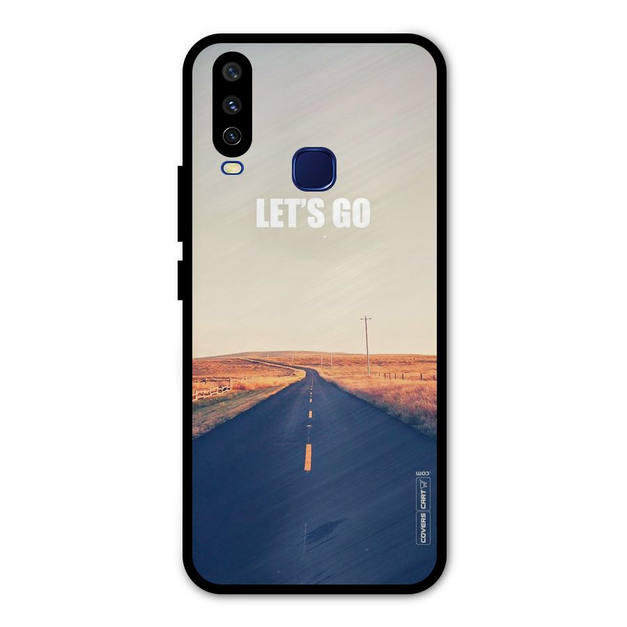 Lets Wander Metal Back Case for Vivo Y15