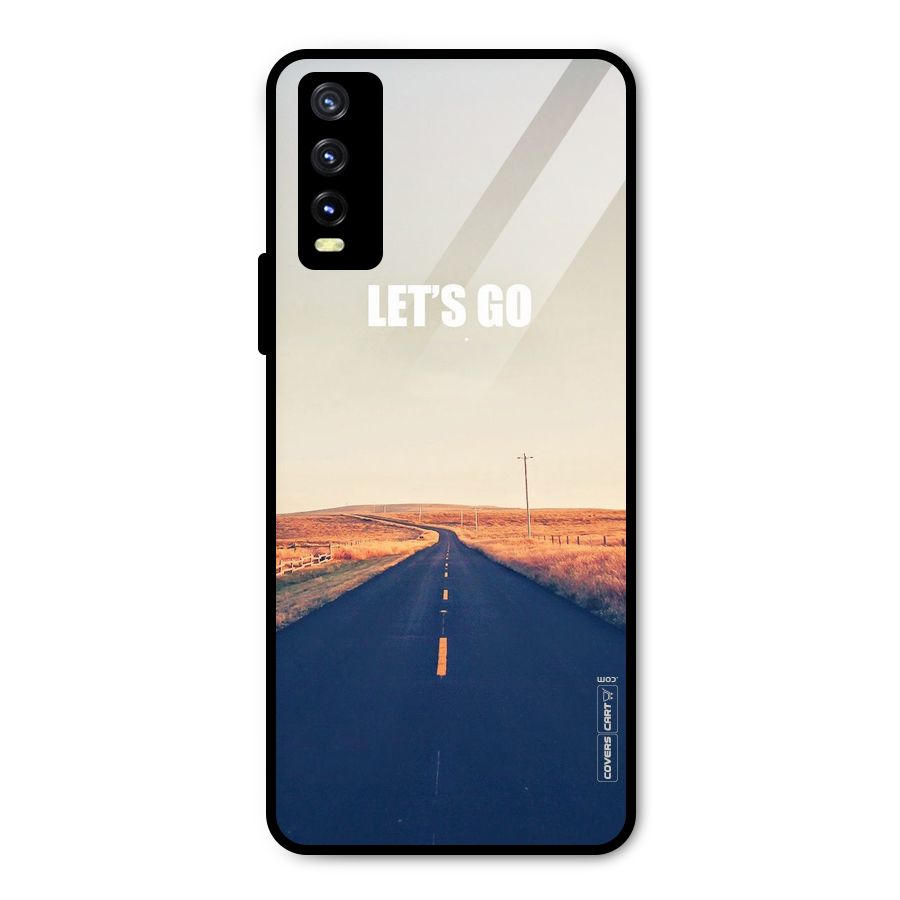 Lets Wander Metal Back Case for Vivo Y20 2021