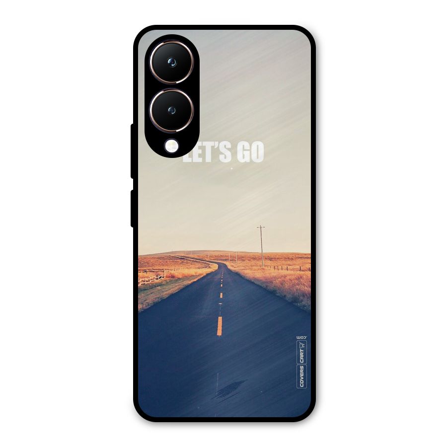 Lets Wander Metal Back Case for Vivo Y28