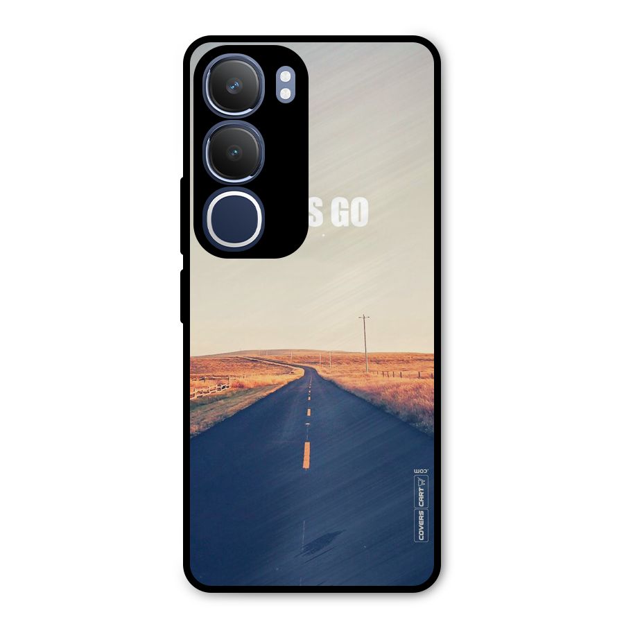 Lets Wander Metal Back Case for Vivo Y29