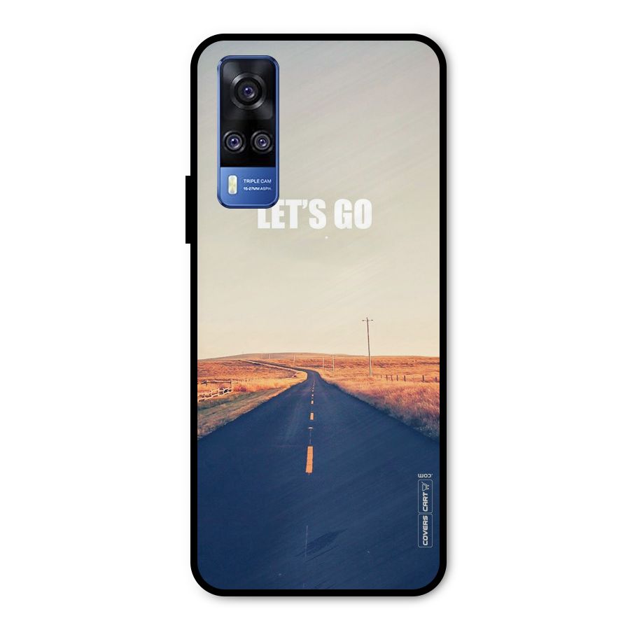 Lets Wander Metal Back Case for Vivo Y31