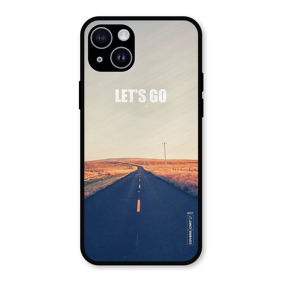 Lets Wander Metal Back Case for iPhone 14