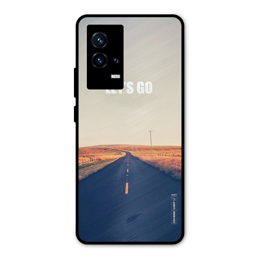 Lets Wander Metal Back Case for iQOO 9 5G