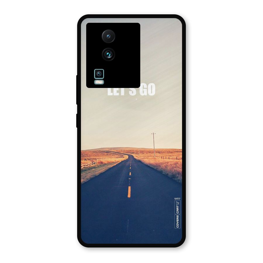Lets Wander Metal Back Case for iQOO Neo 7 Pro