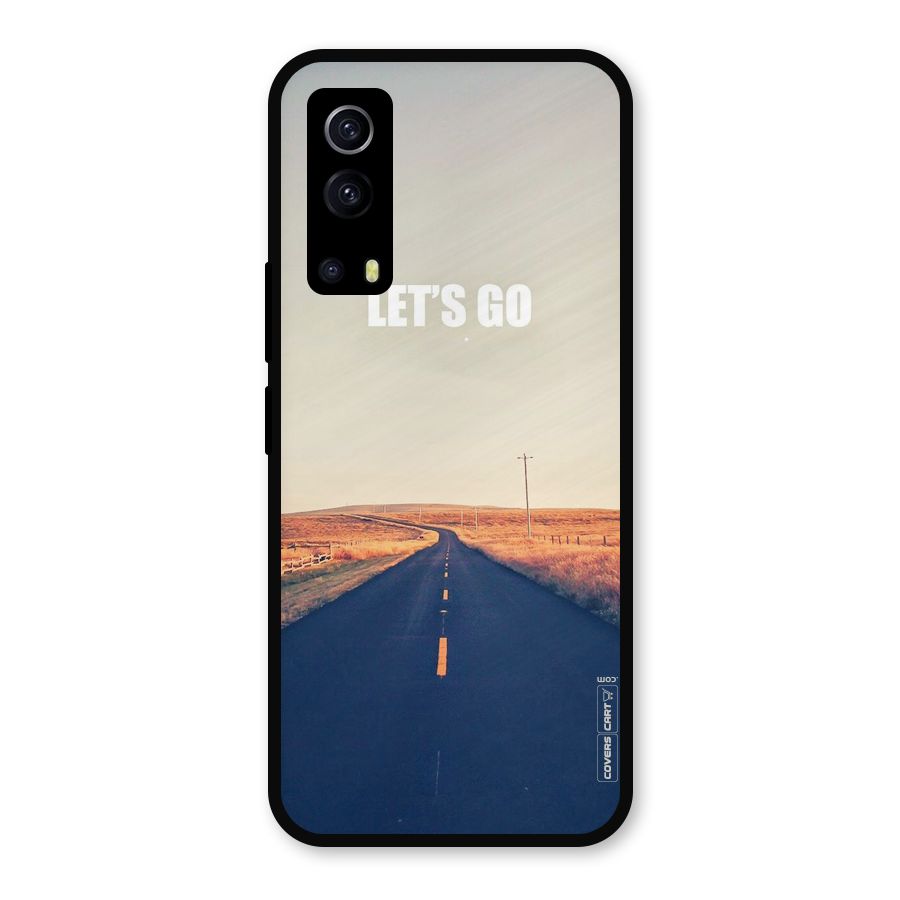 Lets Wander Metal Back Case for iQOO Z3