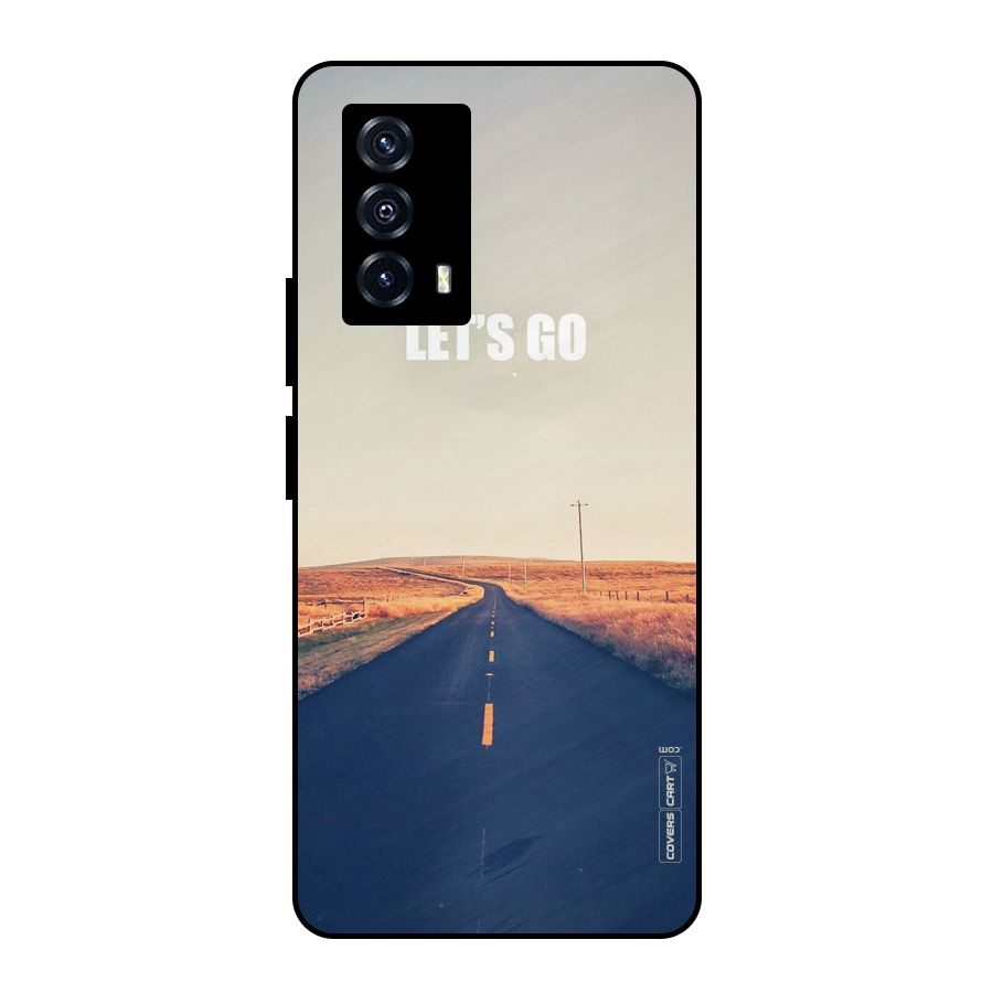 Lets Wander Metal Back Case for iQOO Z5