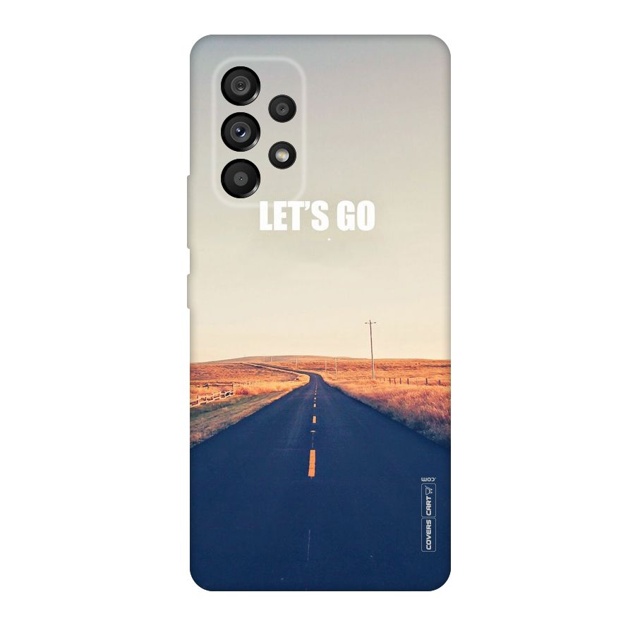 Lets Wander Original Polycarbonate Back Case for Galaxy A53 5G
