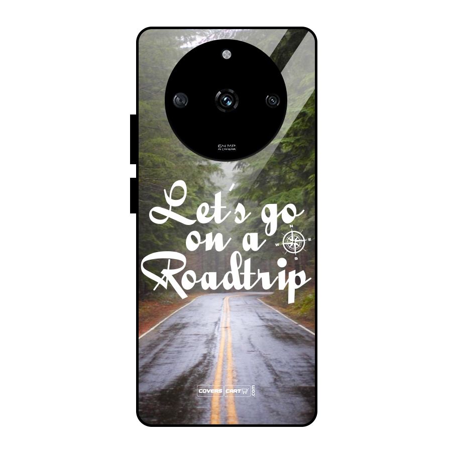 Lets go on a Roadtrip Glass Back Case for Realme Narzo 60 5G