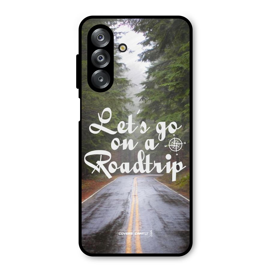 Lets go on a Roadtrip Metal Back Case for Galaxy A26