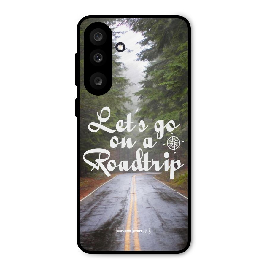 Lets go on a Roadtrip Metal Back Case for Galaxy M56