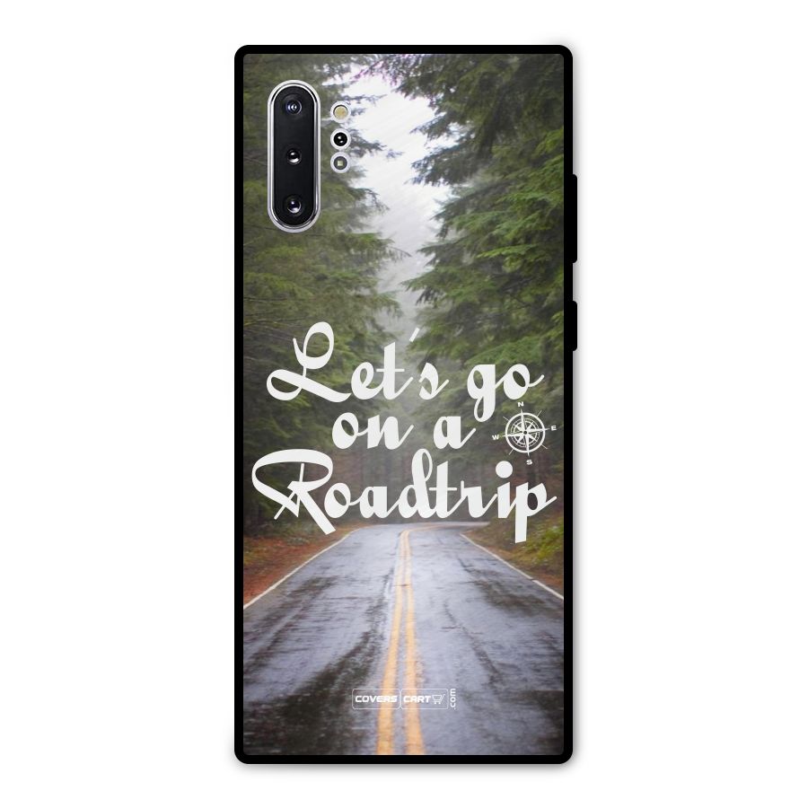 Lets go on a Roadtrip Metal Back Case for Galaxy Note 10 Plus