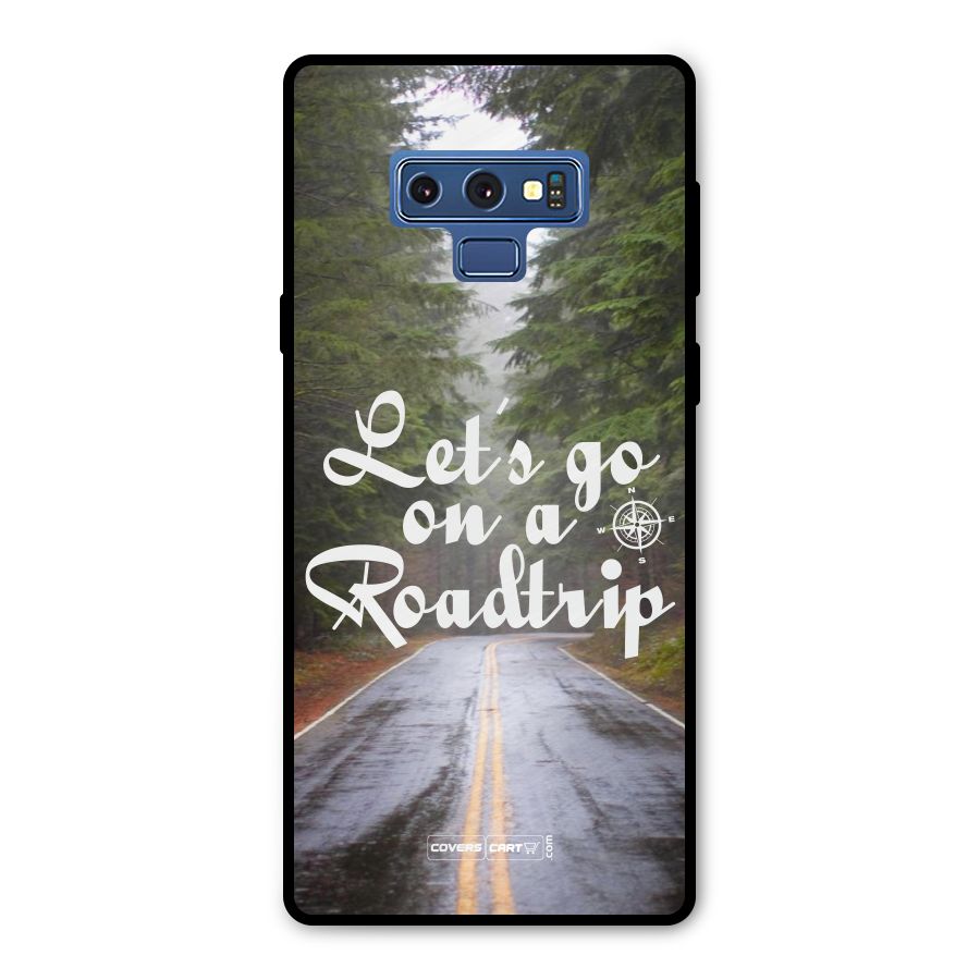 Lets go on a Roadtrip Metal Back Case for Galaxy Note 9